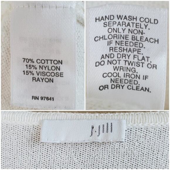 J. Jill Mixed Knit Tunic Sweater - Picture 9 of 9